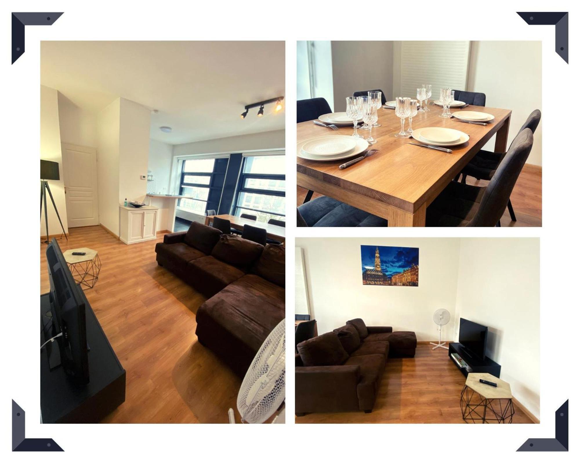 Le Carnot Appartement Avec 2 Chambres Separes Et Parking Privatif Et Securise Аррас Экстерьер фото